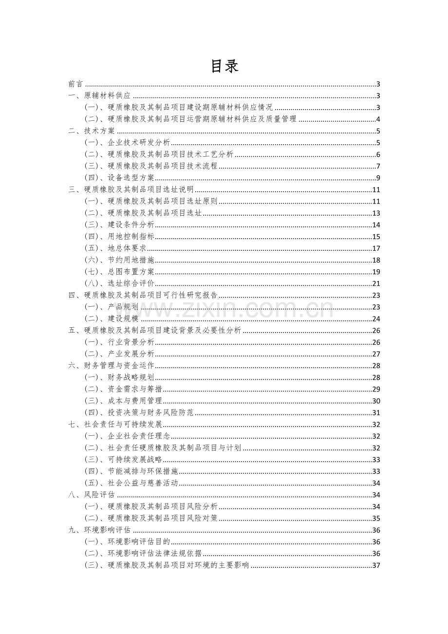 硬质橡胶及其制品项目创业计划书.docx_第2页