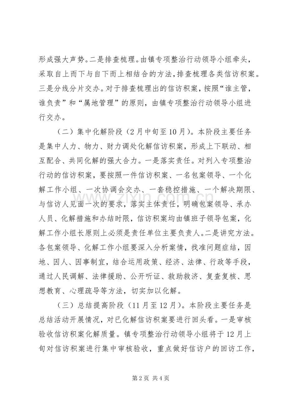 榕华开展信访积案化解百日专项行动工作实施方案 .docx_第2页