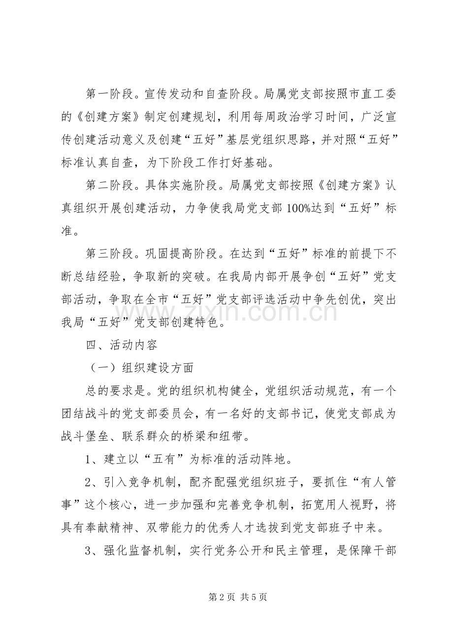 民政局五好创建实施方案.docx_第2页