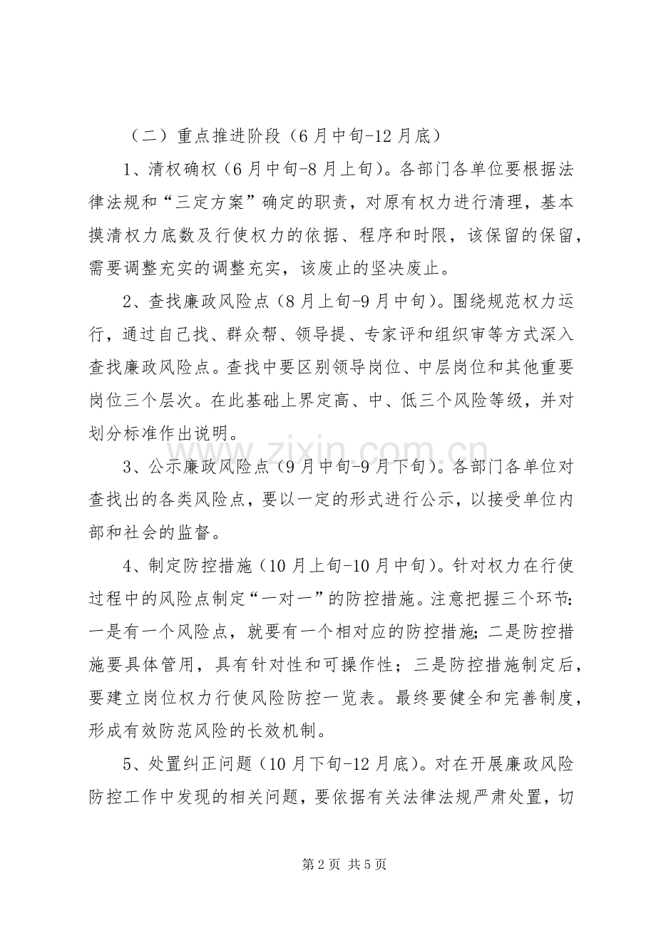 区委廉政风险防控指导实施方案.docx_第2页