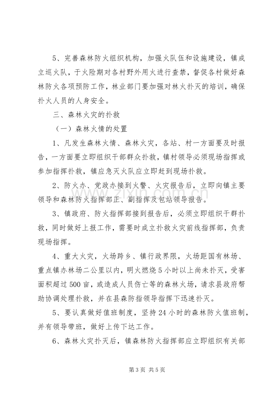 森林防火工作应急预案 .docx_第3页