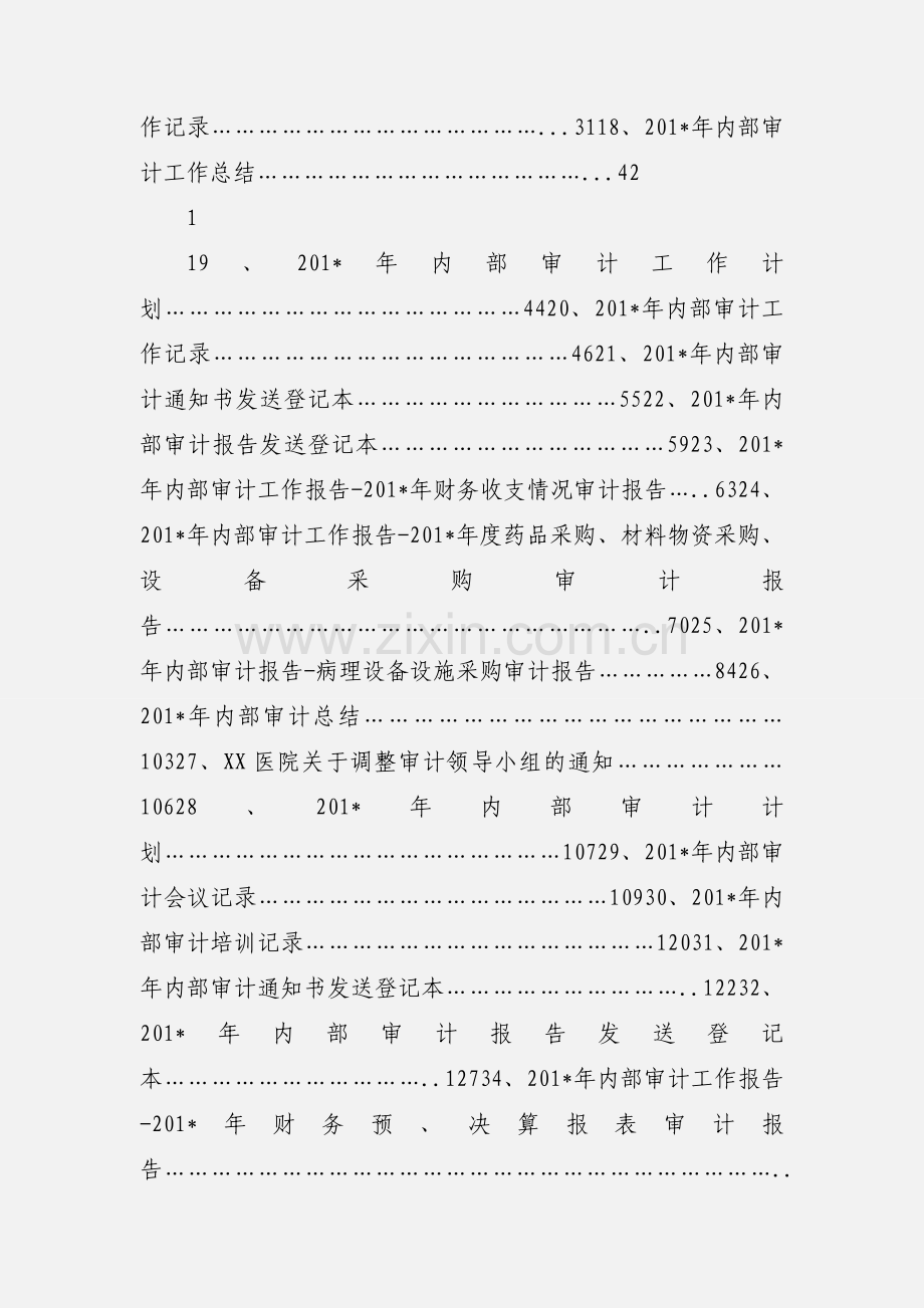 医院内部审计目录.docx_第2页