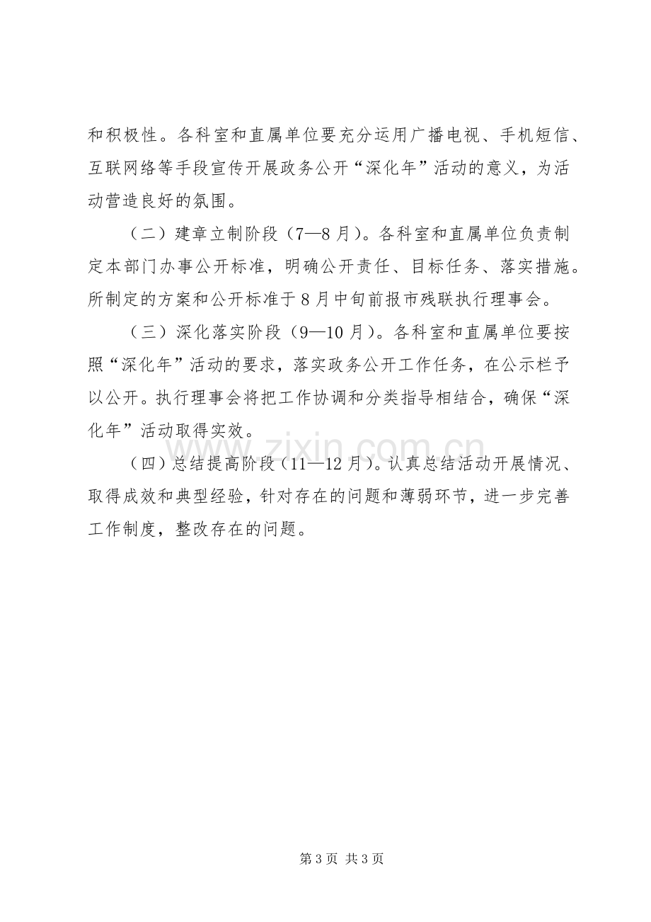 残联政务公开工作实施方案.docx_第3页