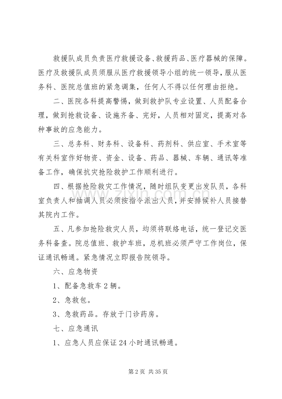 XX县区红十字会医院突发公共卫生事件应急处理预案.docx_第2页