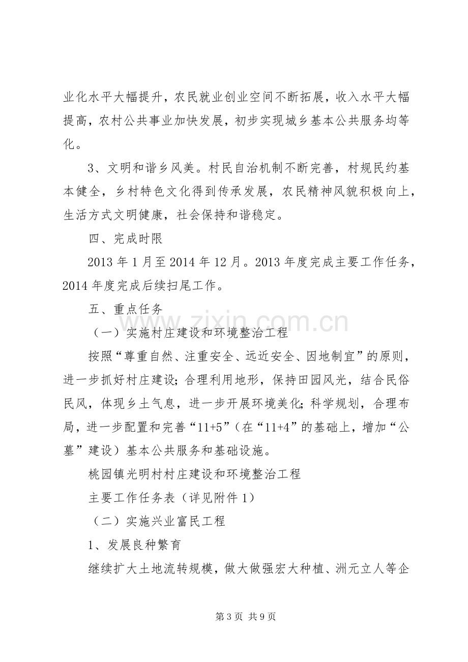 桃园镇光明村美好乡村建设方案.docx_第3页