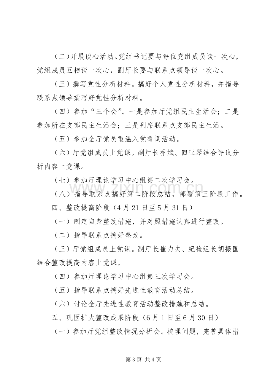 劳保局干部教育活动方案.docx_第3页