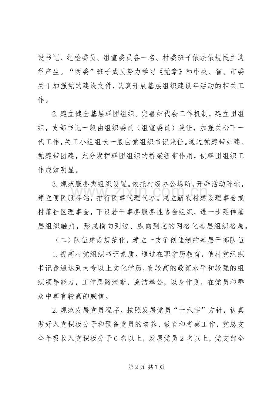 村党组织五个中心建设实施方案.docx_第2页