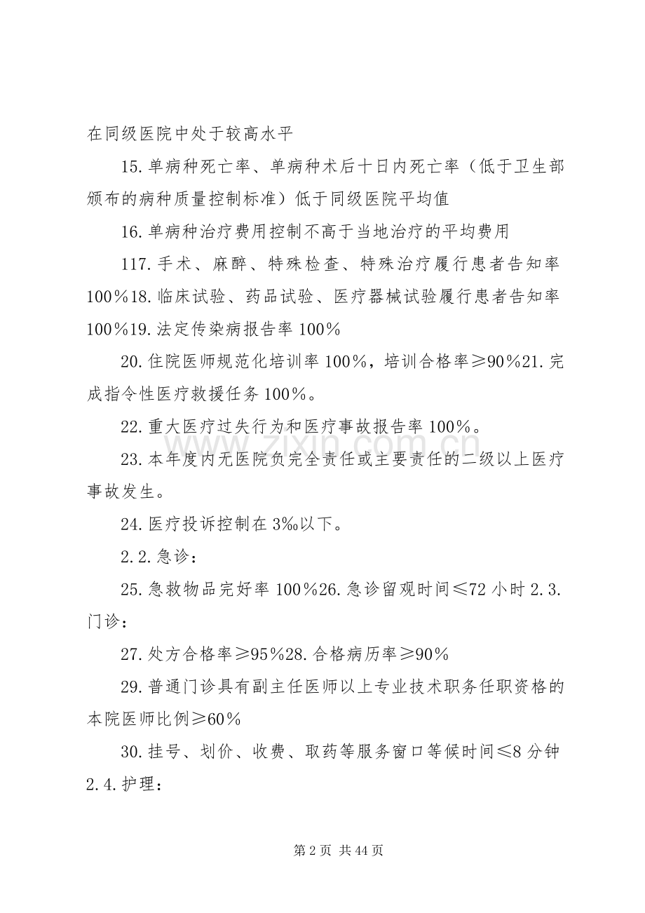 医疗质量管理与持续改进实施方案.docx_第2页