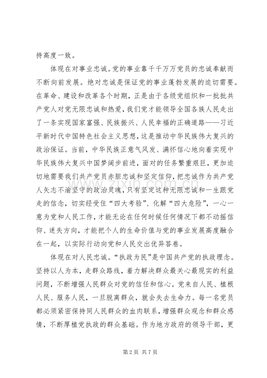 在市政府党组集中学习暨“不忘初心、牢记使命”主题教育第二次专题学习研讨会上发言.docx_第2页