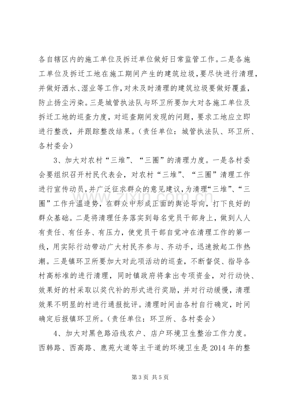 乡镇年度农村环境卫生整治实施方案.docx_第3页