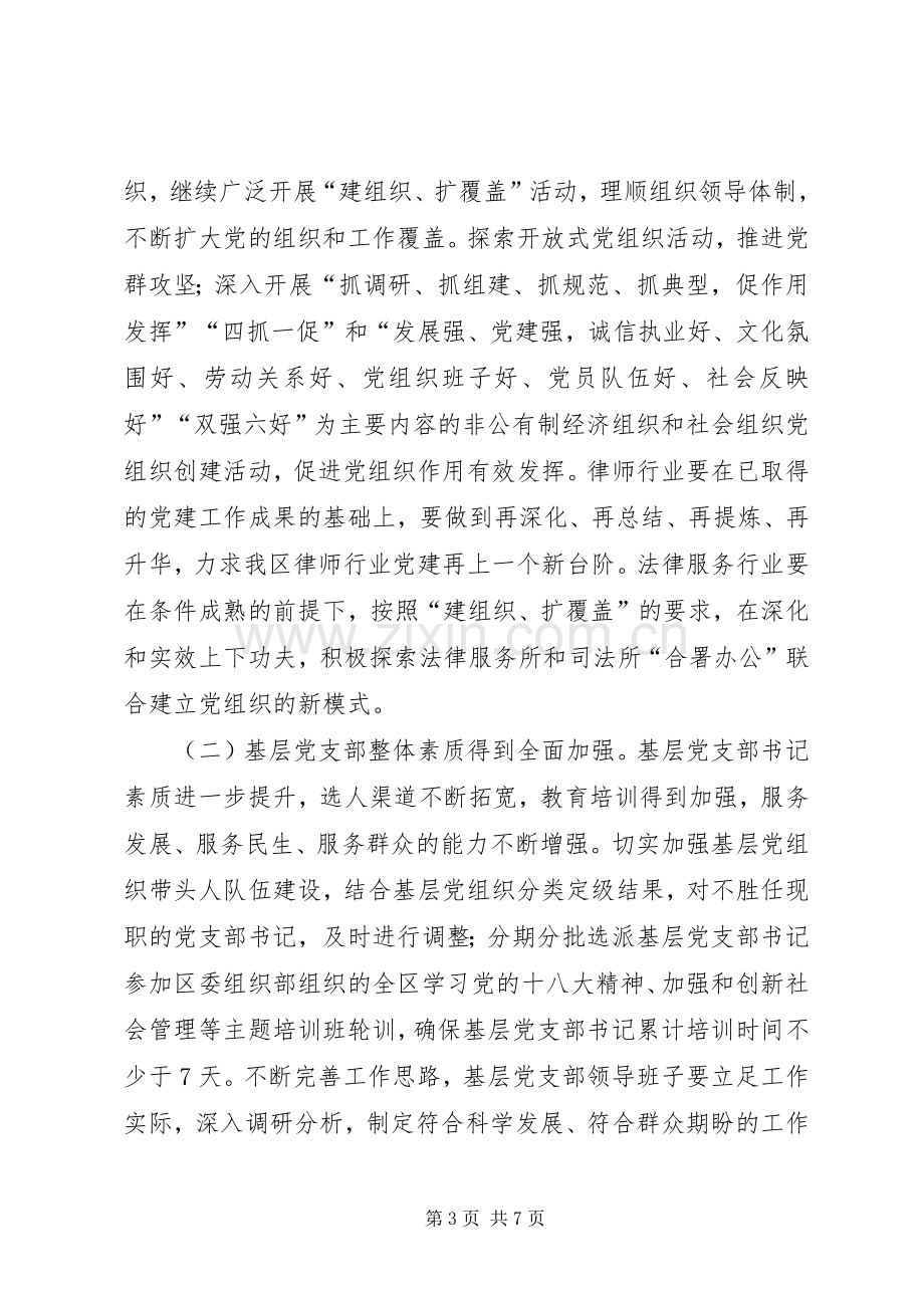 司法局党组建设指导实施方案.docx_第3页