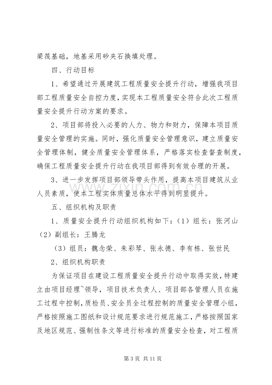 XX年度质量提升年行动工作实施方案 .docx_第3页