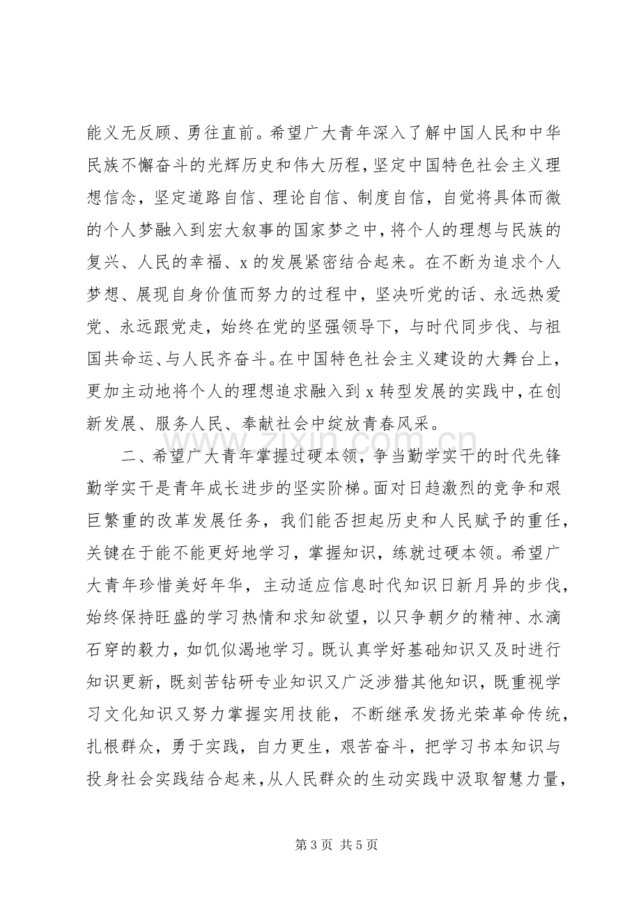 共青团会议开幕发言稿.docx_第3页