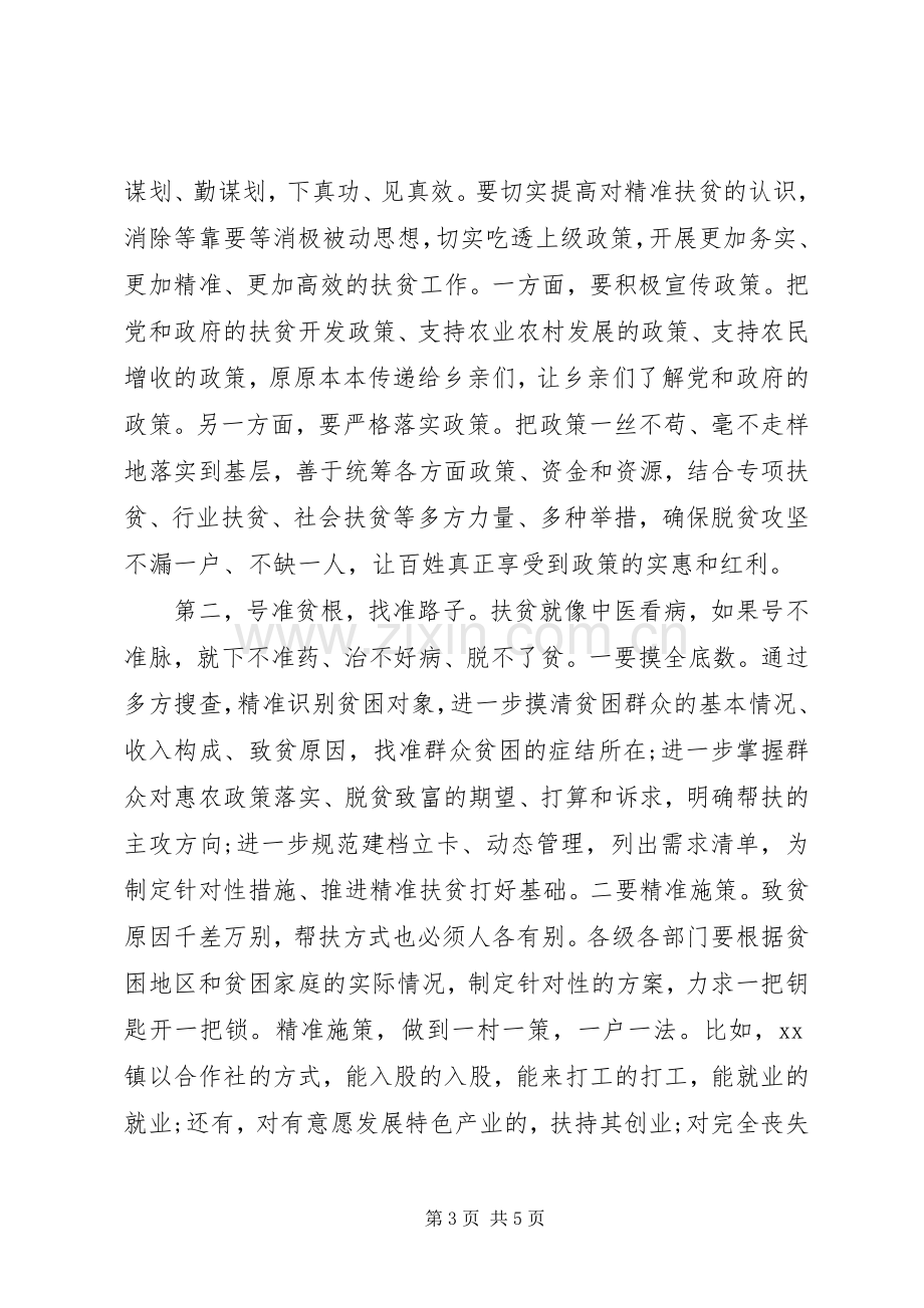 调研扶贫工作时的讲话材料.docx_第3页