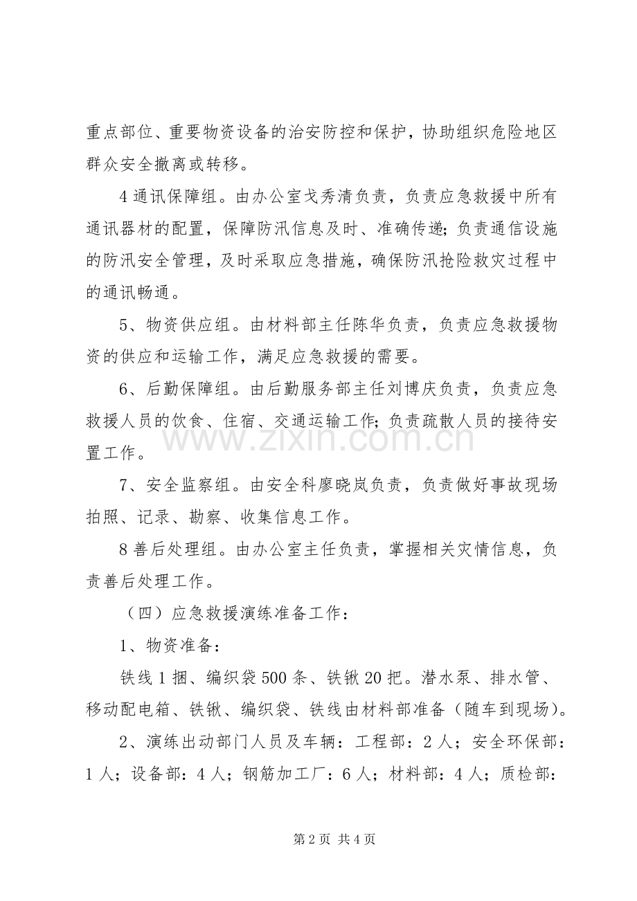 防汛应急演练实施方案 .docx_第2页