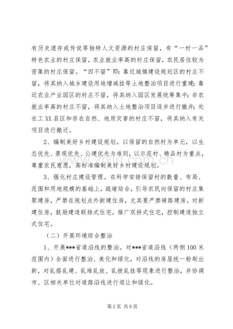 美好乡村建设资金筹措实施方案.docx_第2页