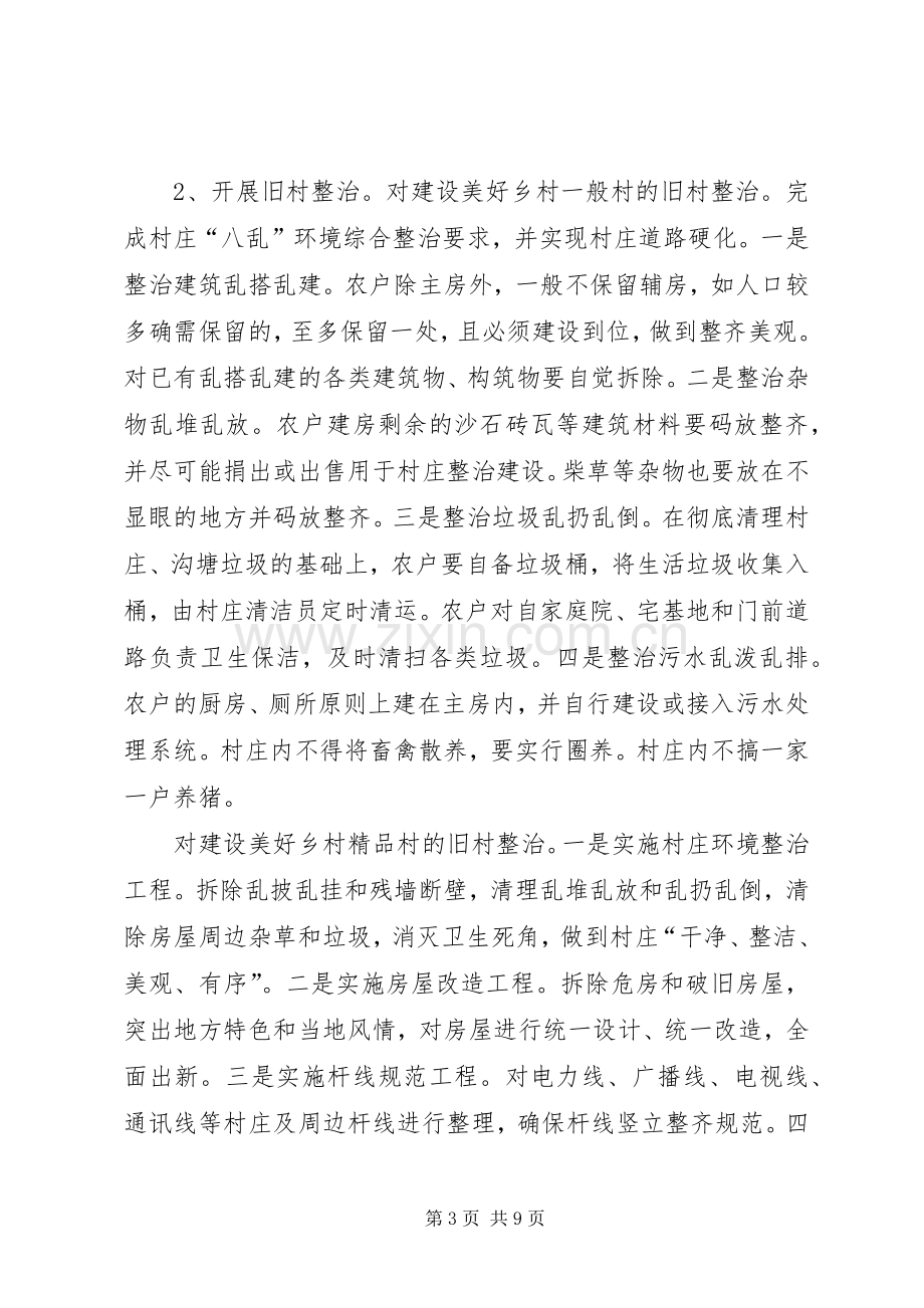 美好乡村建设资金筹措实施方案.docx_第3页