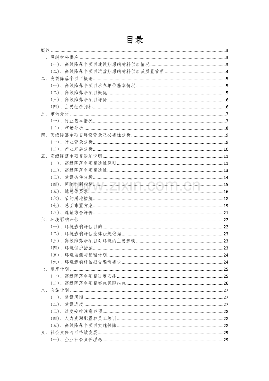 高级降落伞项目商业计划书.docx_第2页