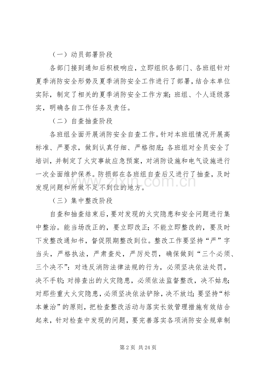 消防安全工作检查实施方案动员布署情况.docx_第2页