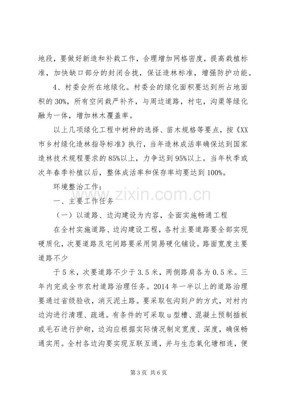 兴水村建设美丽乡村方案 .docx_第3页