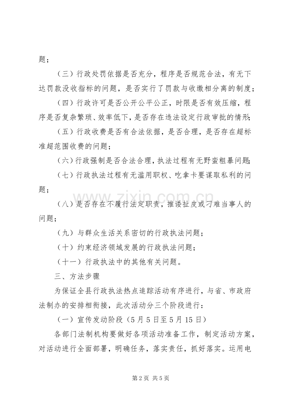 行政执法热点追踪活动实施方案.docx_第2页