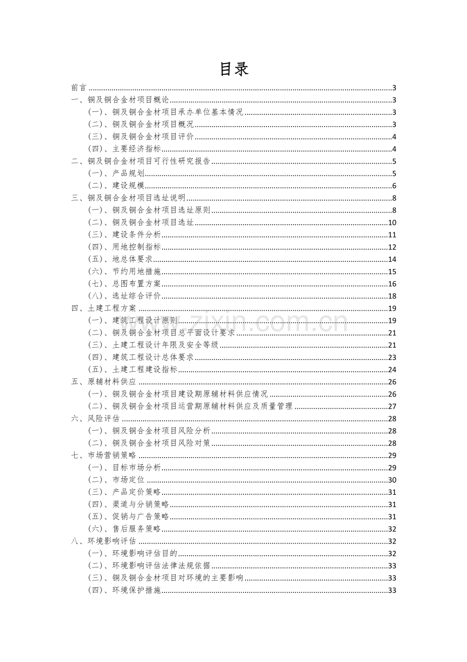 铜及铜合金材项目可行性研究报告.docx_第2页