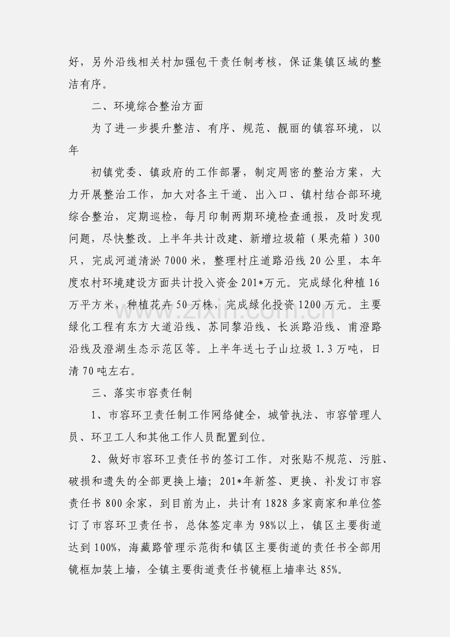 甪直镇创建市容环境卫生红旗镇工作汇报.docx_第2页