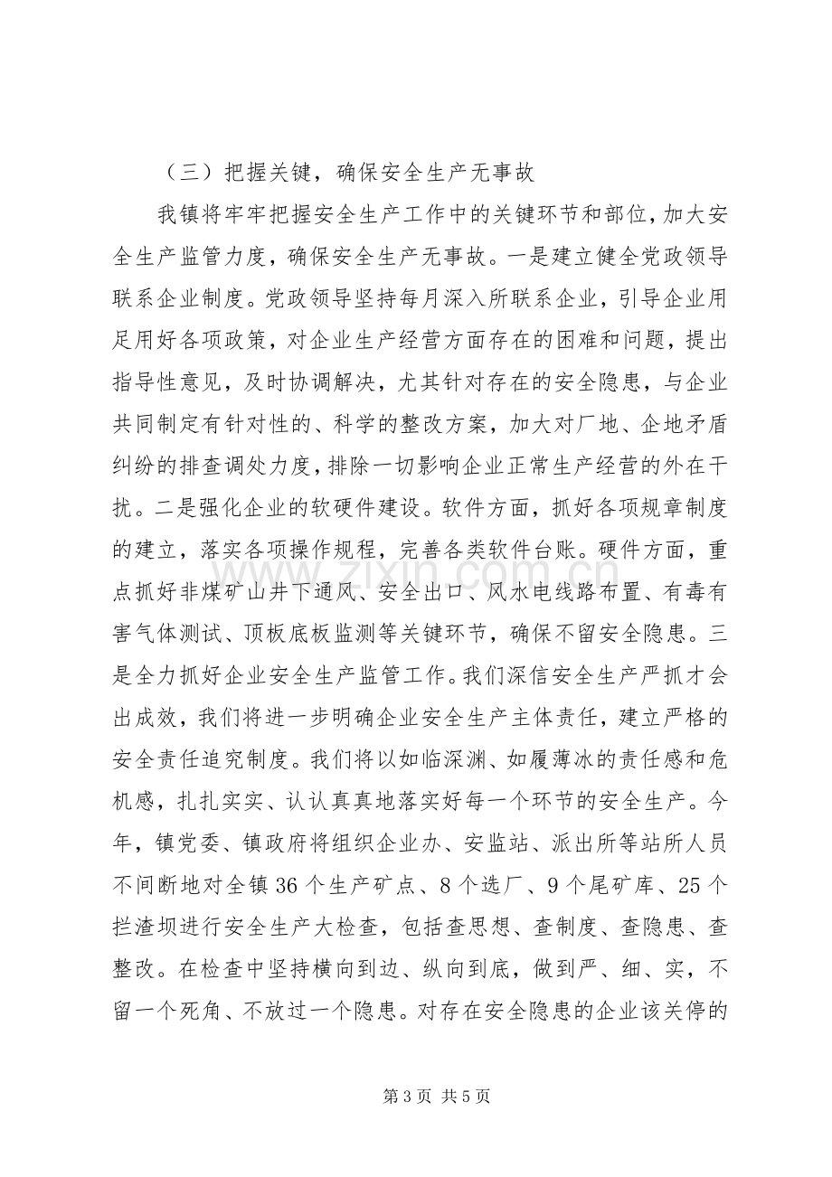 在全县安全生产工作会议上的发言材料提纲.docx_第3页