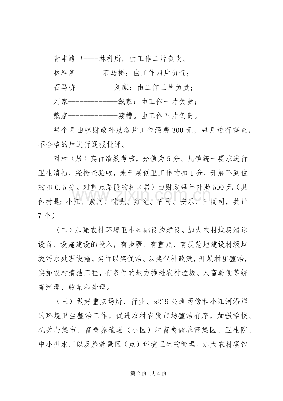 环境卫生整洁行动方案.docx_第2页