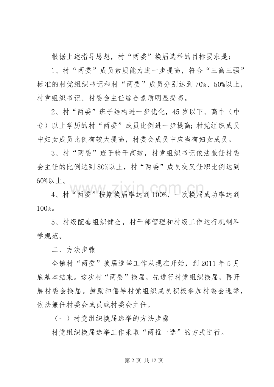 乡镇强化选举整治实施方案.docx_第2页