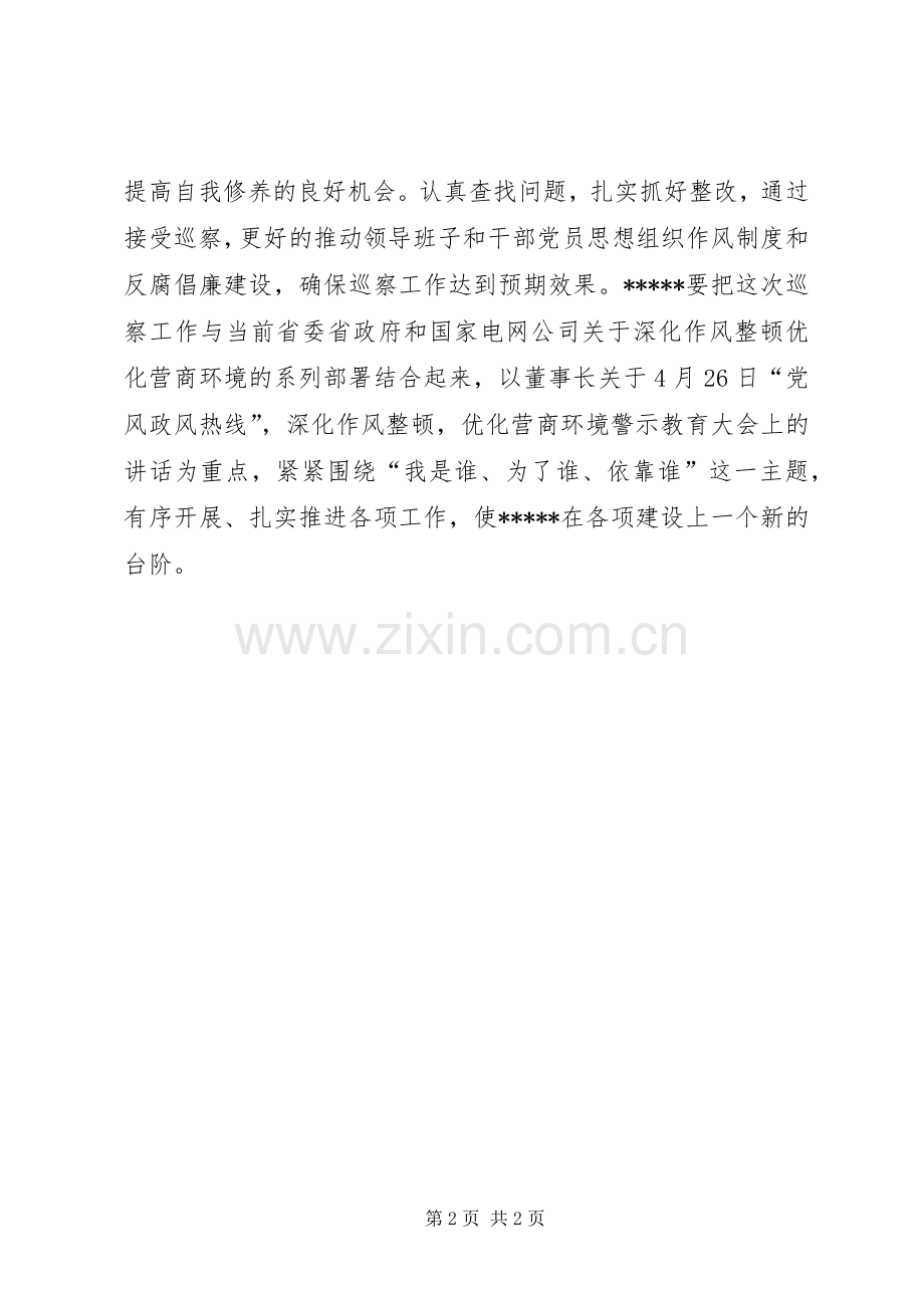 某党支部巡察表态发言.docx_第2页