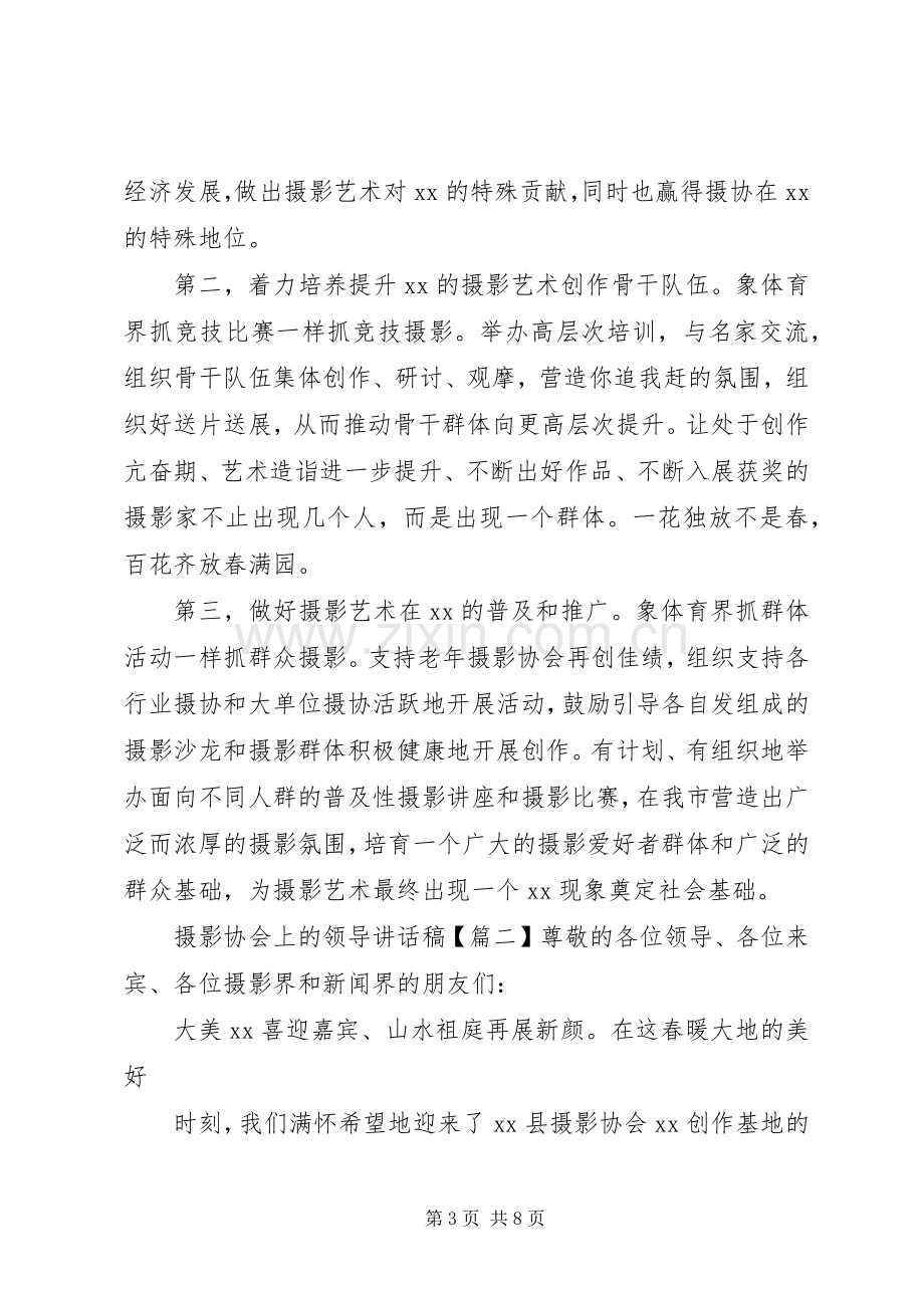 摄影协会上的领导讲话稿.docx_第3页