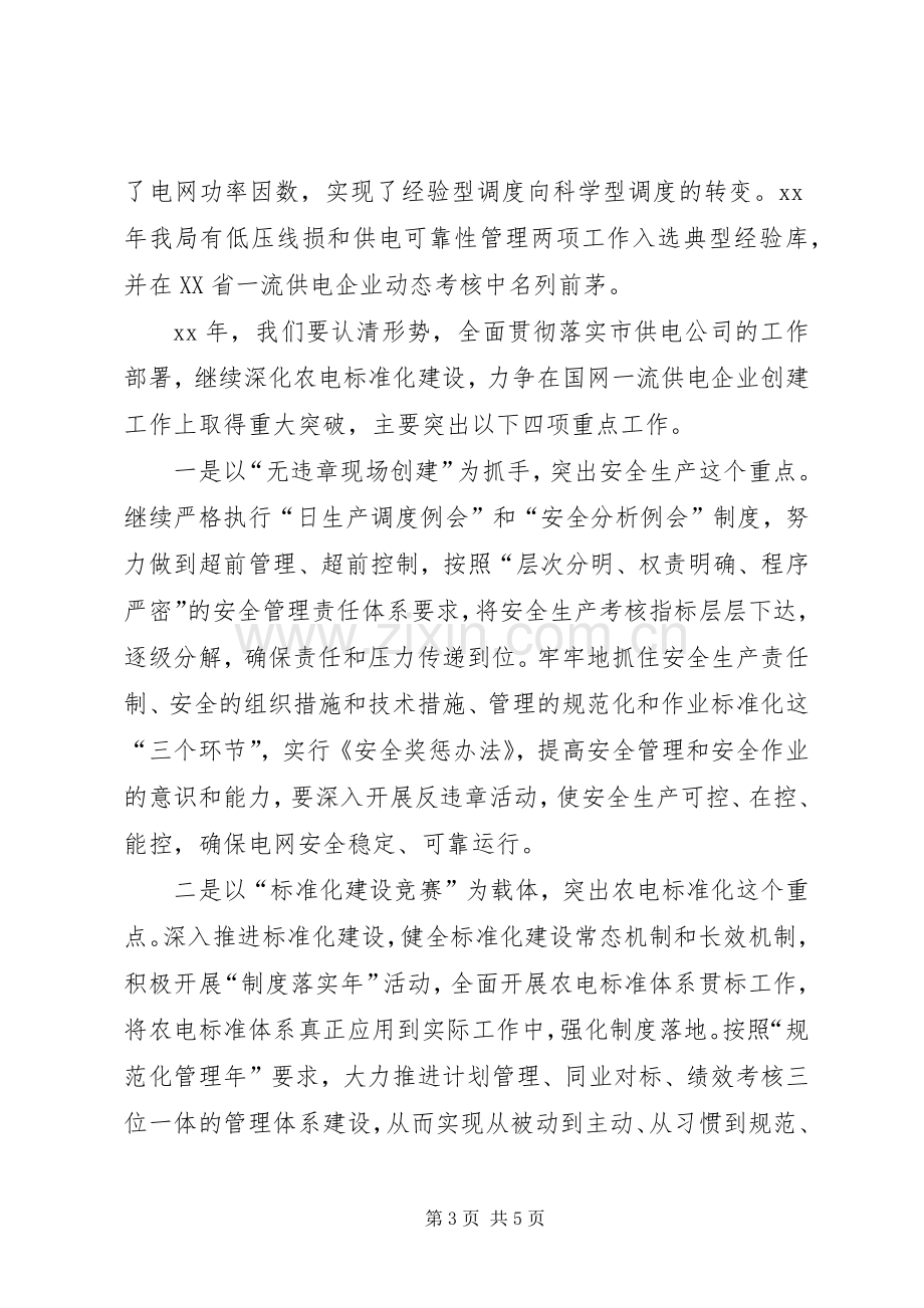 在市供电公司农电会上的发言.docx_第3页