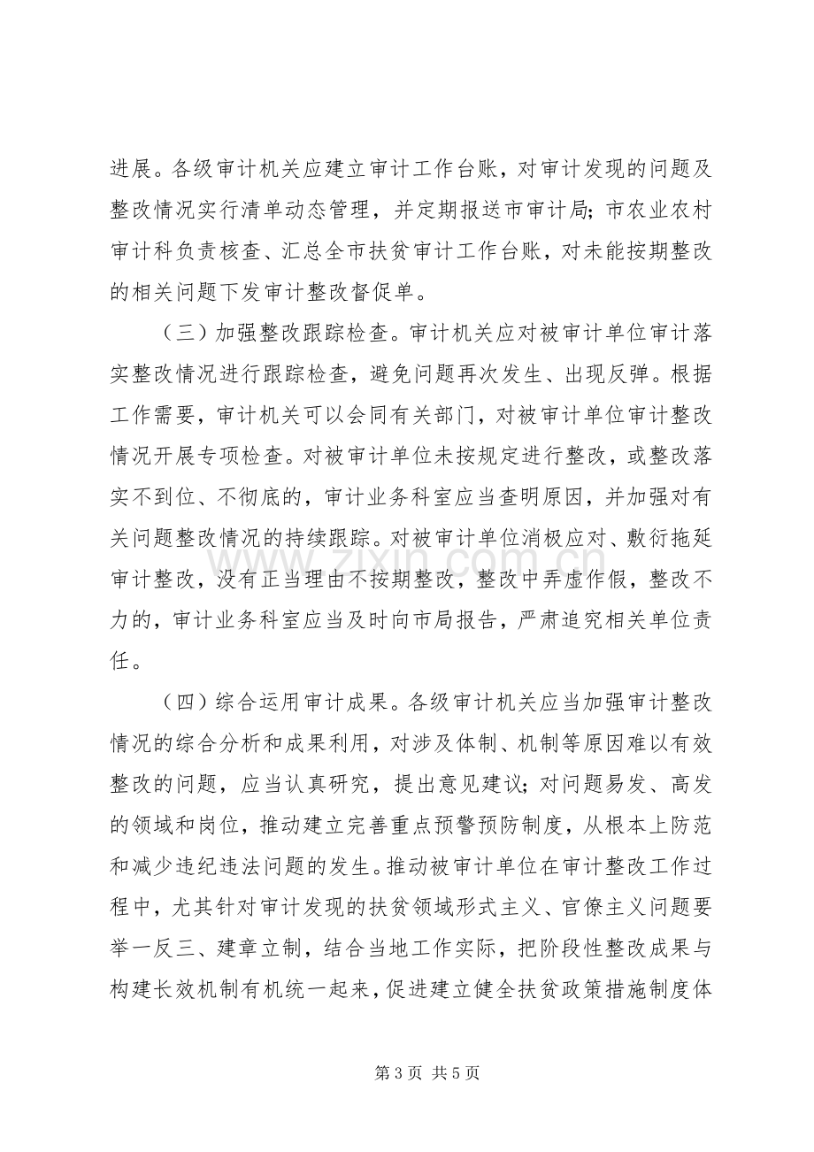 统筹推进扶贫审计整改工作实施方案.docx_第3页