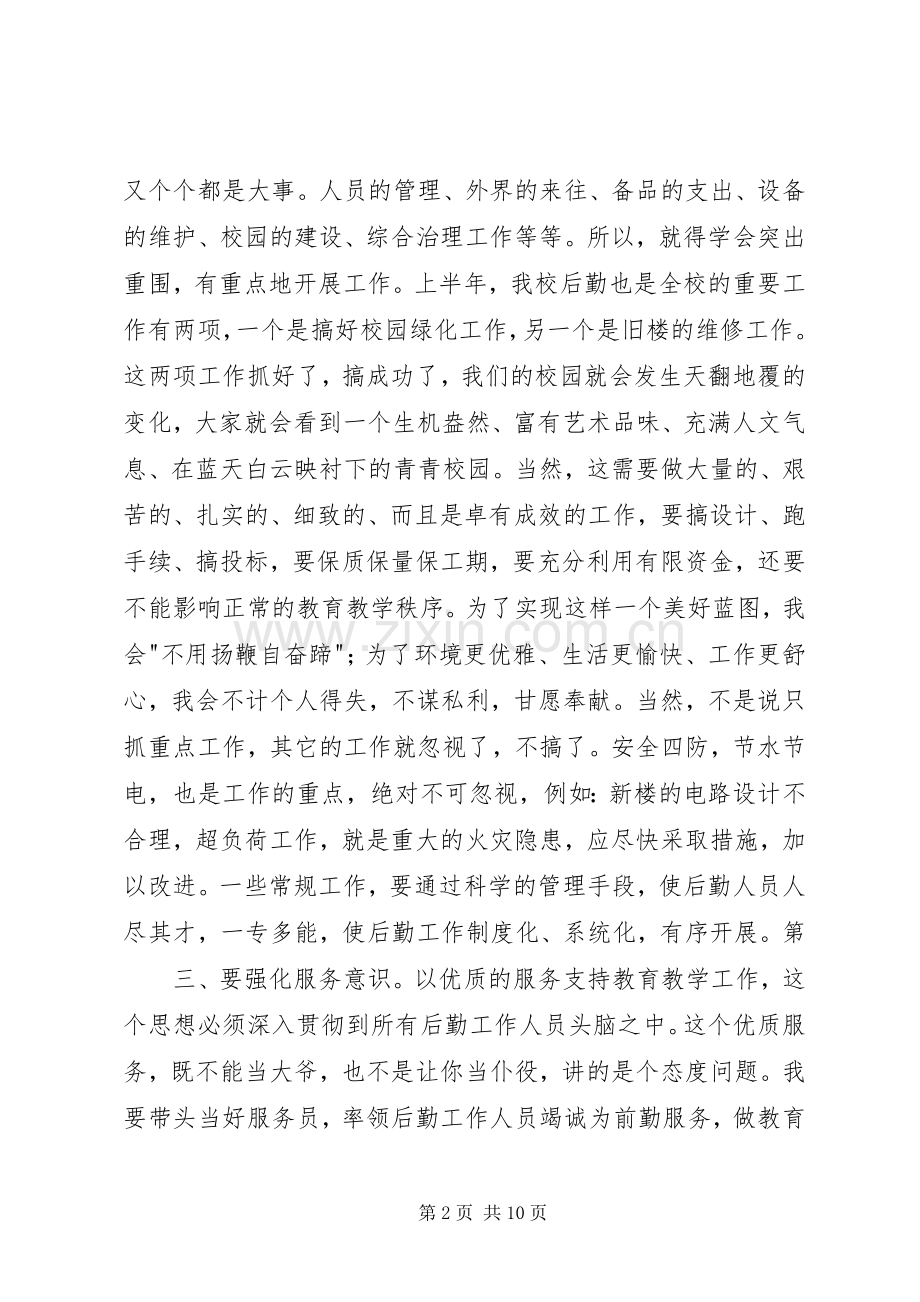 竞争上岗演讲稿(总务副主任).docx_第2页