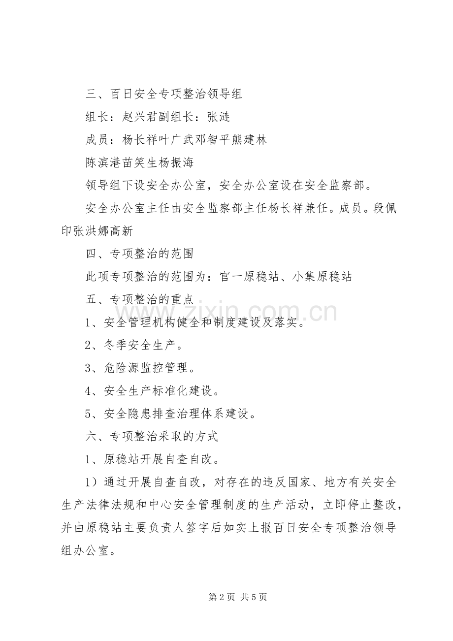 文明行动百日攻坚专项工作整治实施方案.docx_第2页