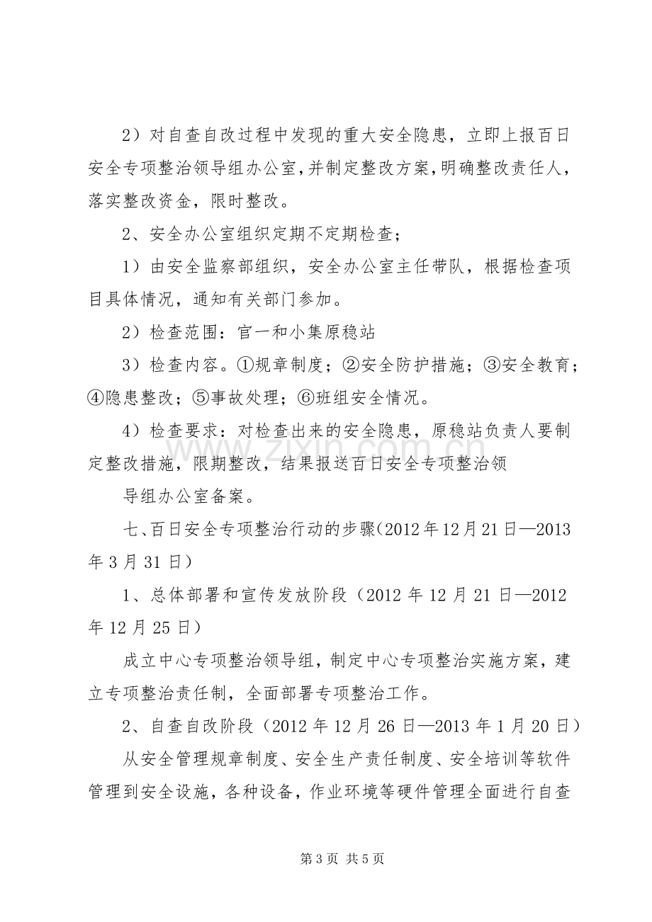 文明行动百日攻坚专项工作整治实施方案.docx_第3页