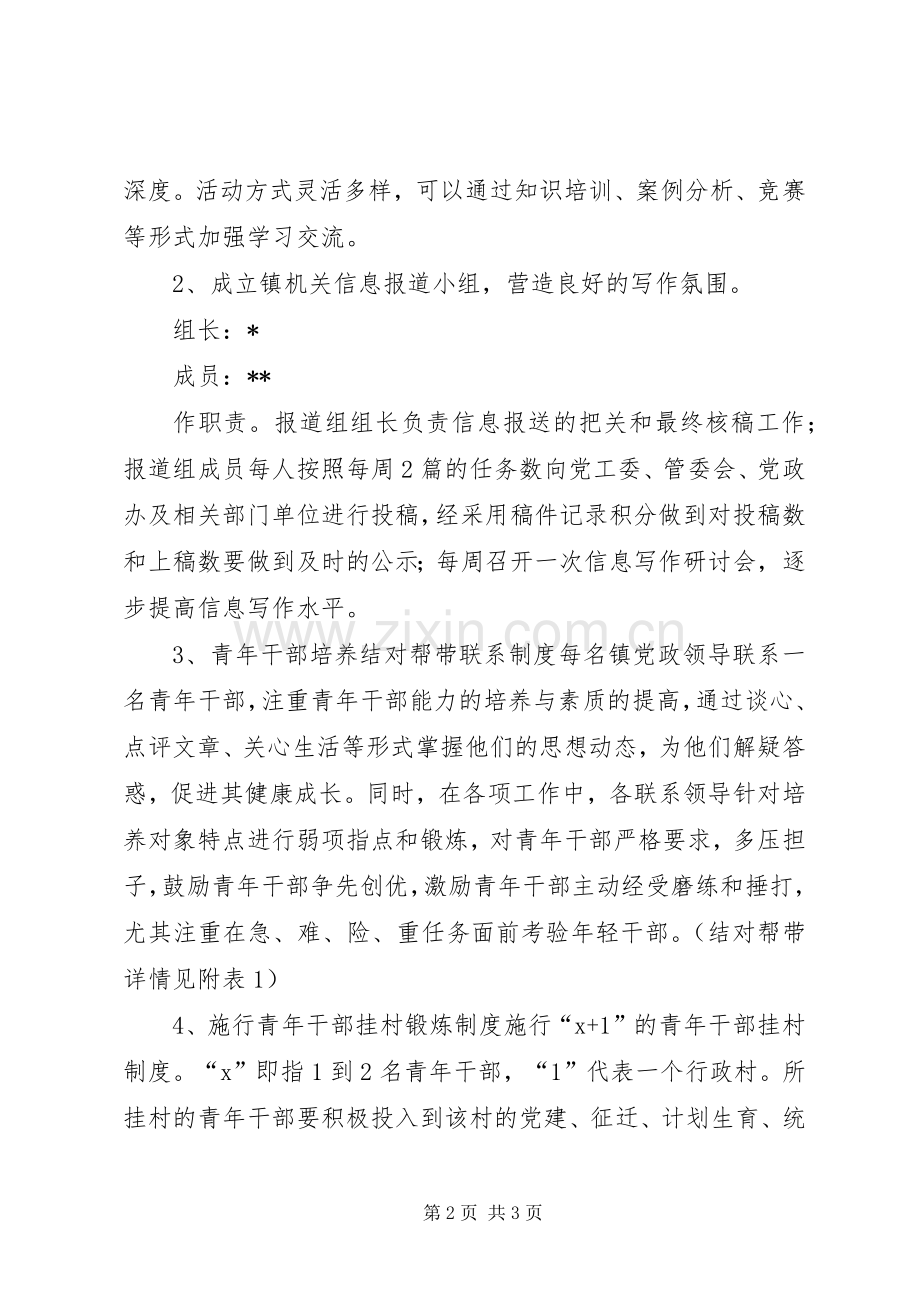 青年干部培养实施方案.docx_第2页