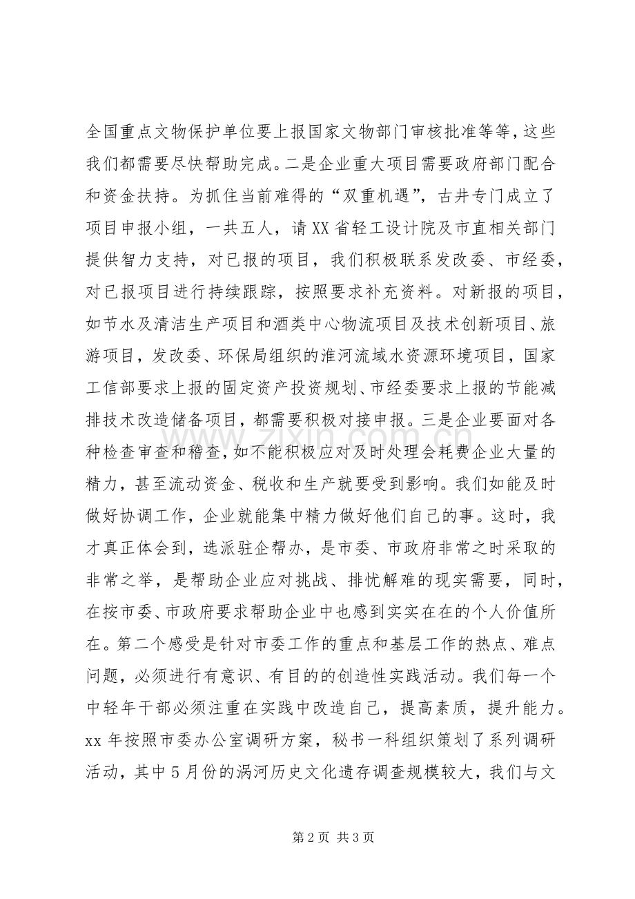 在年轻干部迎春座谈会上的发言稿.docx_第2页