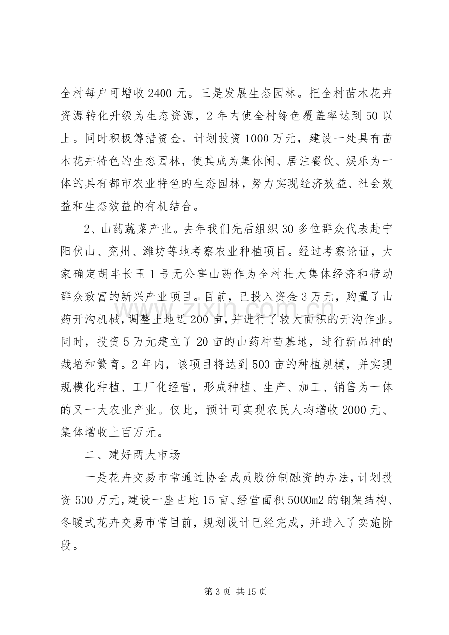 村民基层群众自治组织——新当选村干部简短发言稿.docx_第3页