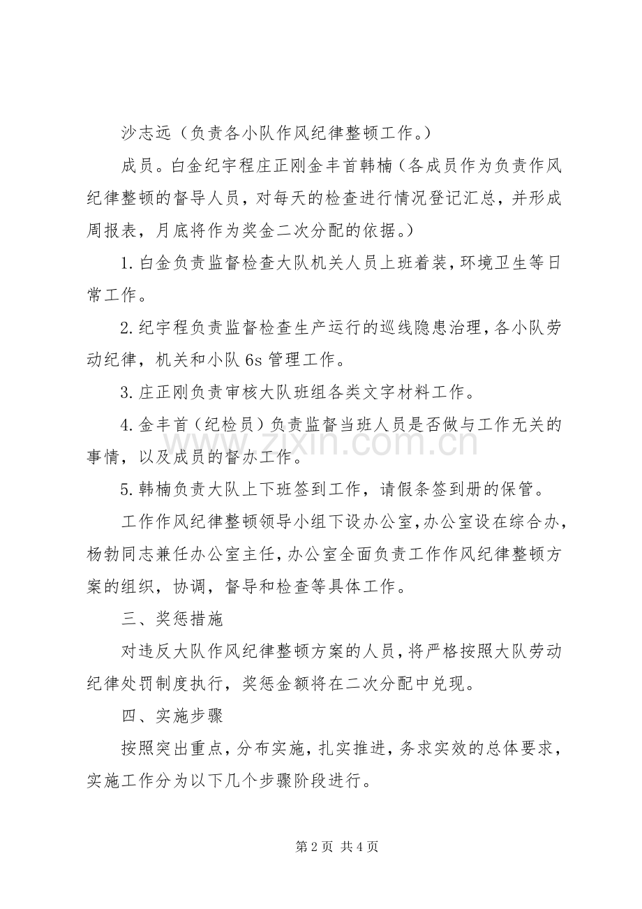 巡线大队作风纪律整顿实施方案.docx_第2页