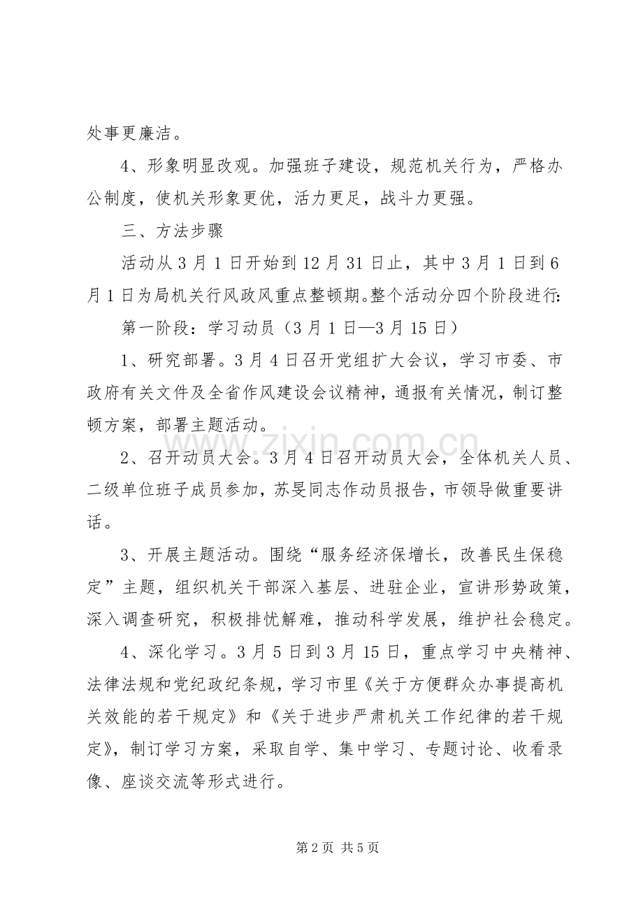 商务局系统作风建设实施方案.docx_第2页