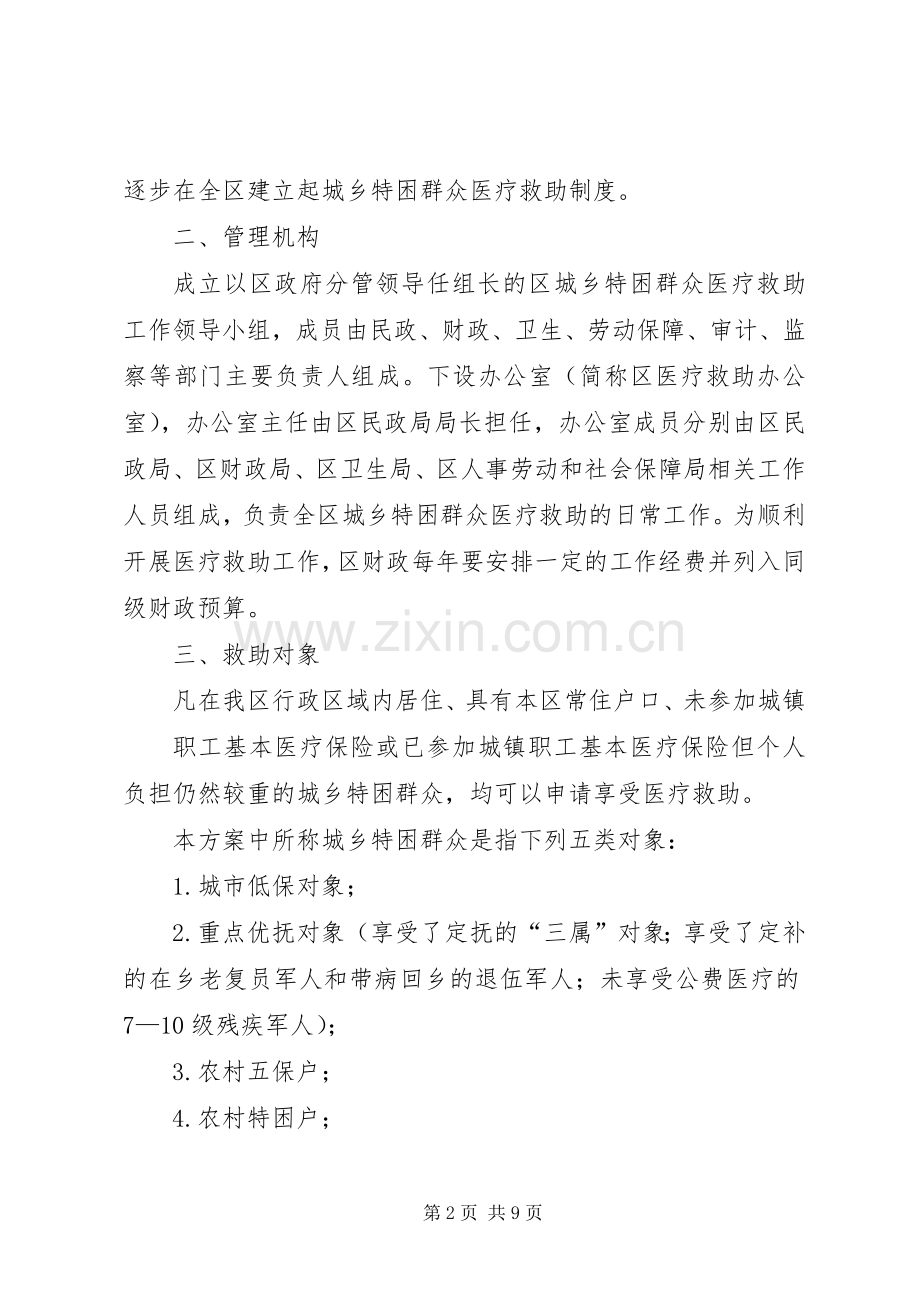 城乡特困群众医疗救助实施方案.docx_第2页