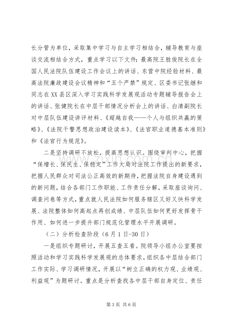 法院中层干部“解放思想、开拓创新”主题活动实践实施方案.docx_第3页