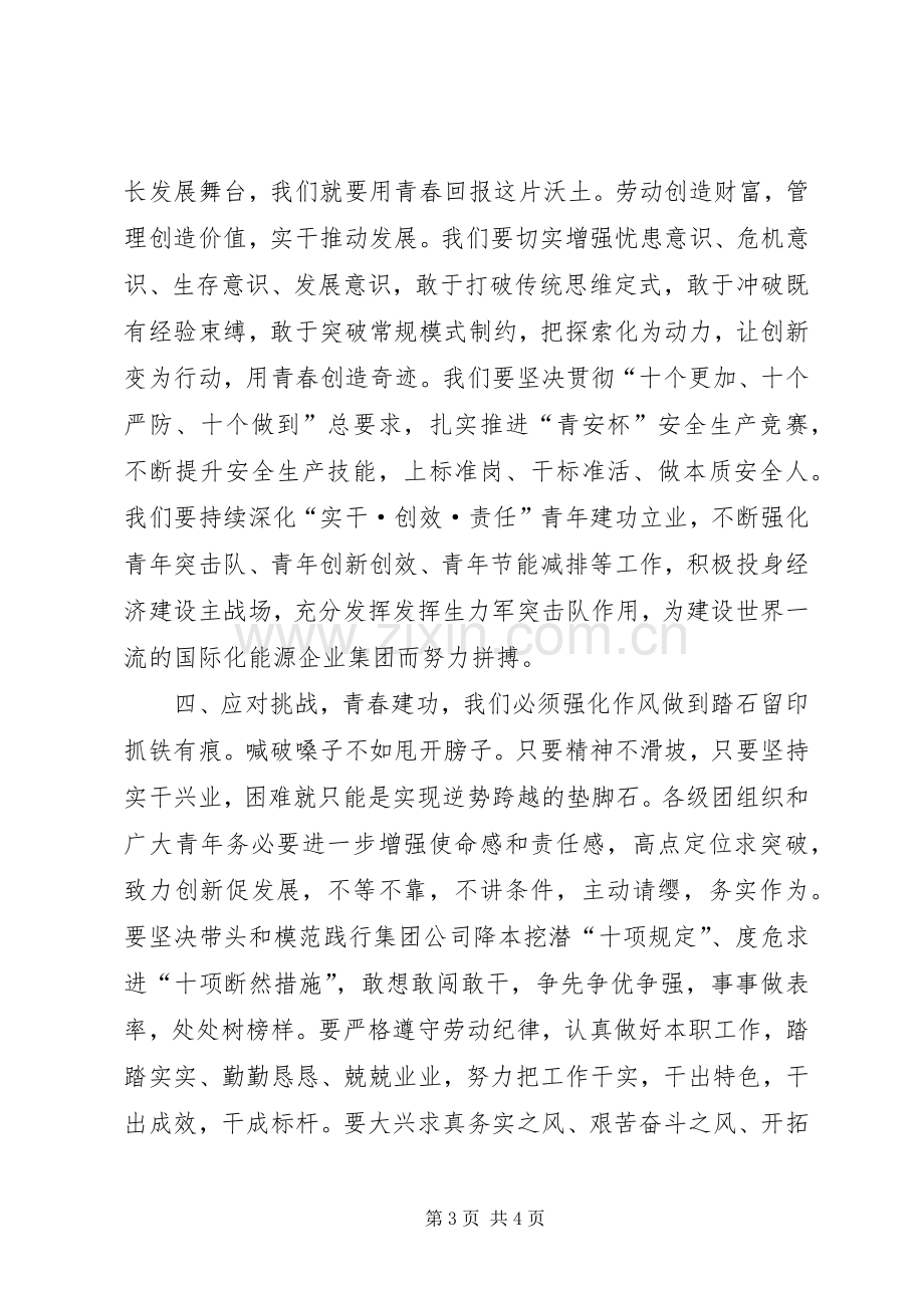 致集团公司全体青年的倡议书.docx_第3页