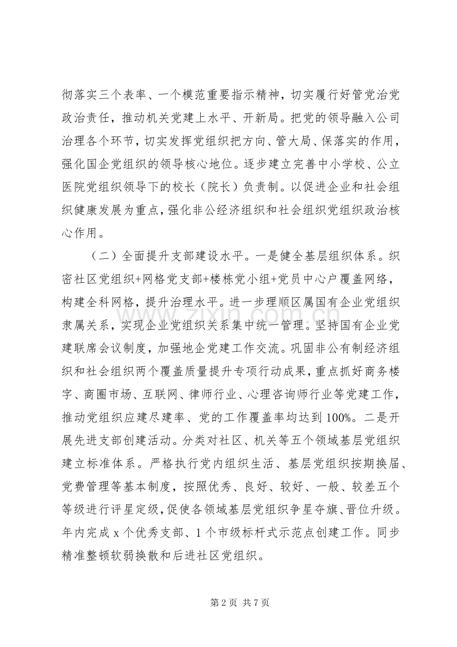 加强党建基层基础的工作实施方案.docx_第2页