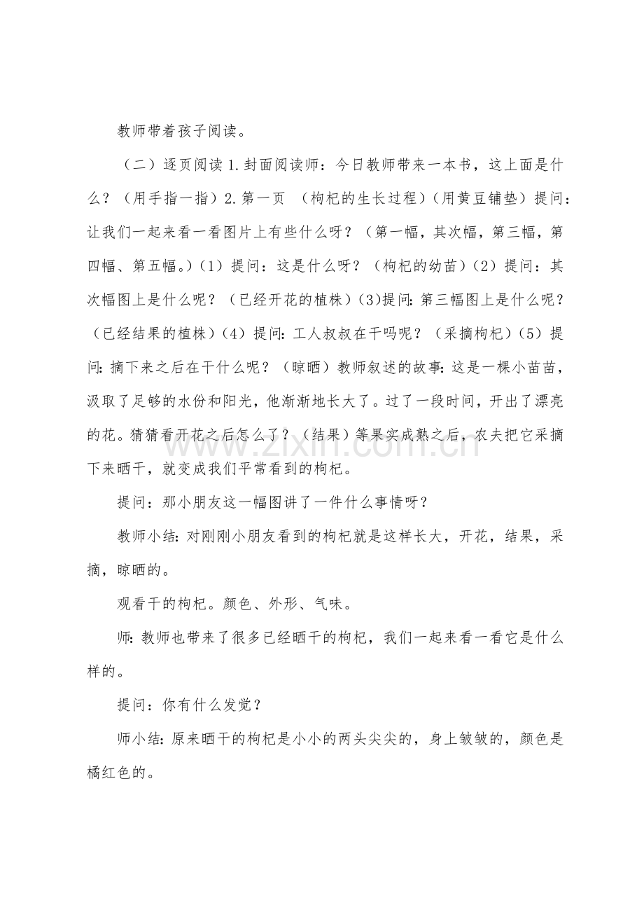 大班健康活动枸杞教案反思.docx_第2页