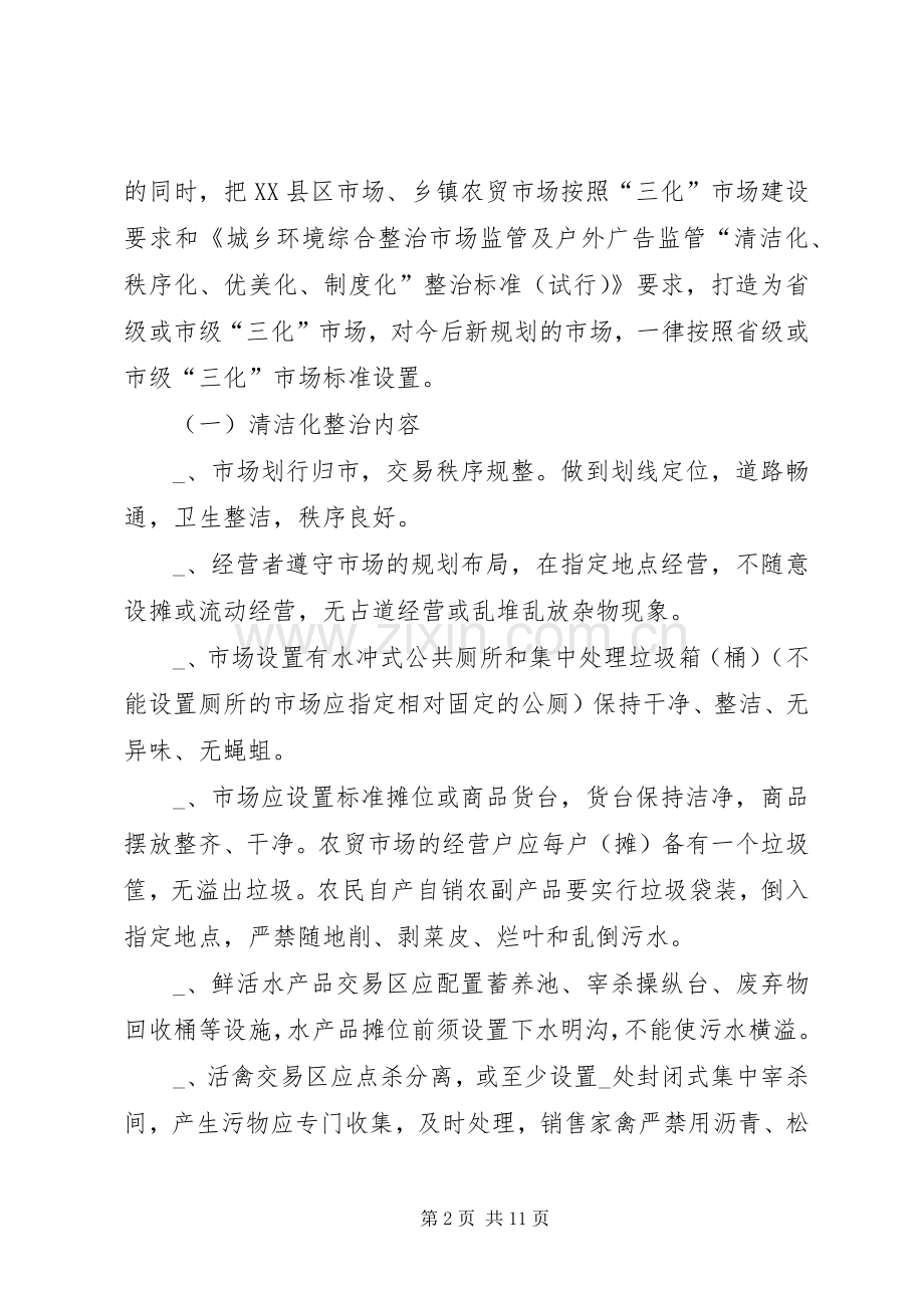 工商局城乡环境整治工作实施方案.docx_第2页