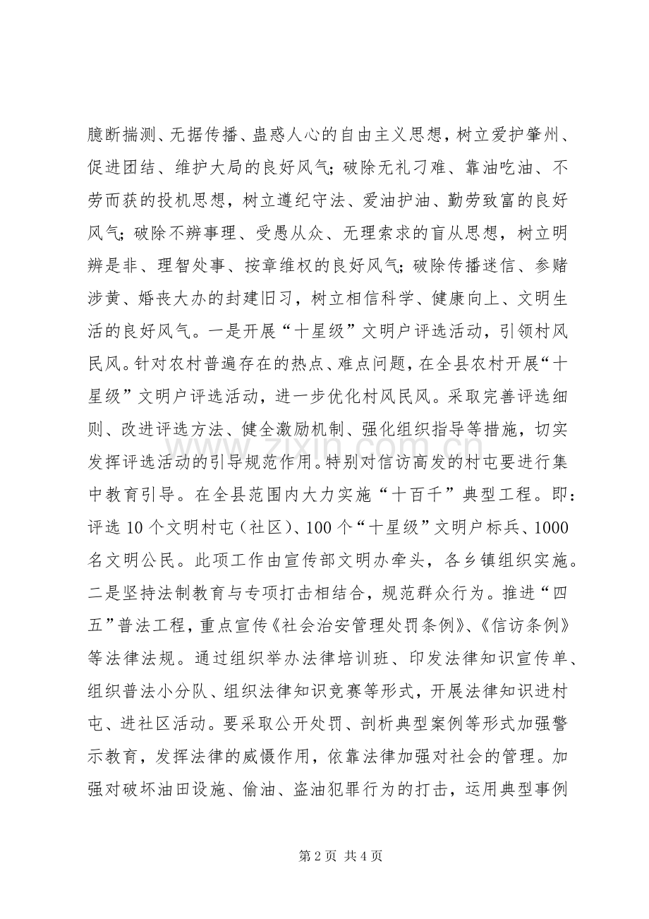 主题文明创建活动方案 .docx_第2页