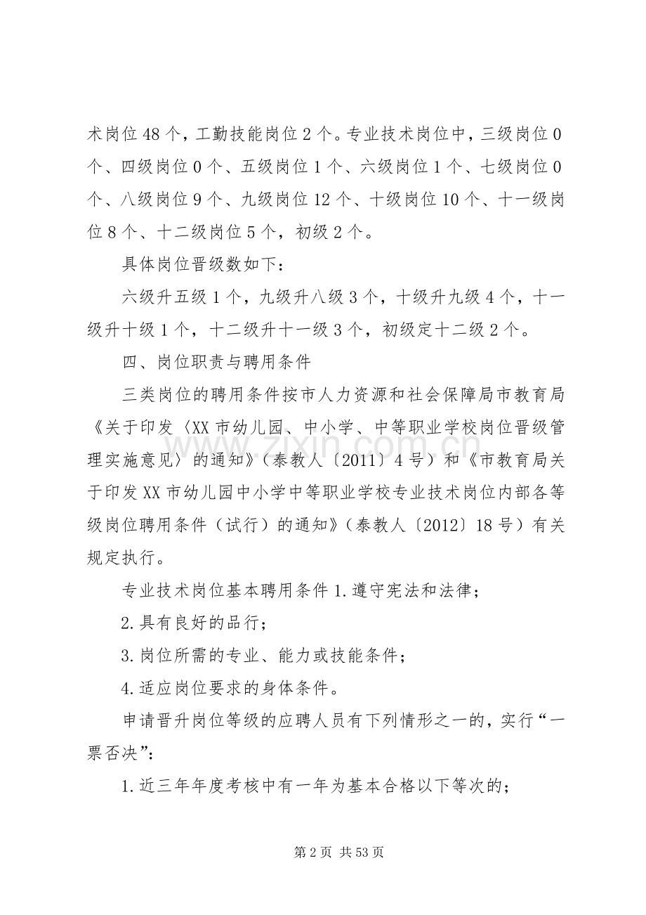 张桥小学岗位设置方案.docx_第2页